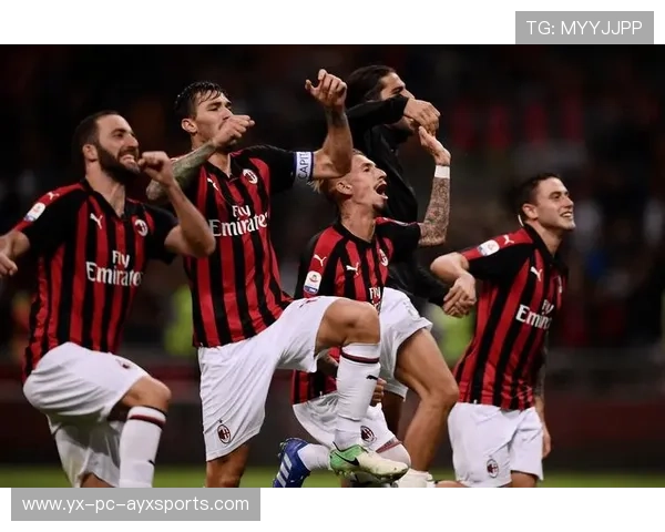 AC米兰长传撕破防线前锋冷静破门